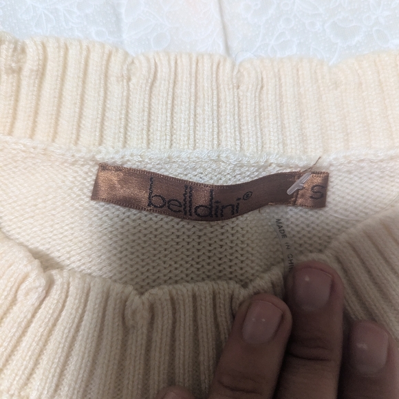 Belldini Ruffled Sweater Vest - Picture 4 of 6